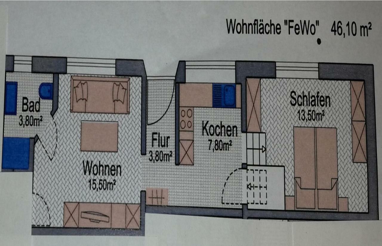 Ferienwohnung Gravemeier Ladbergen Esterno foto